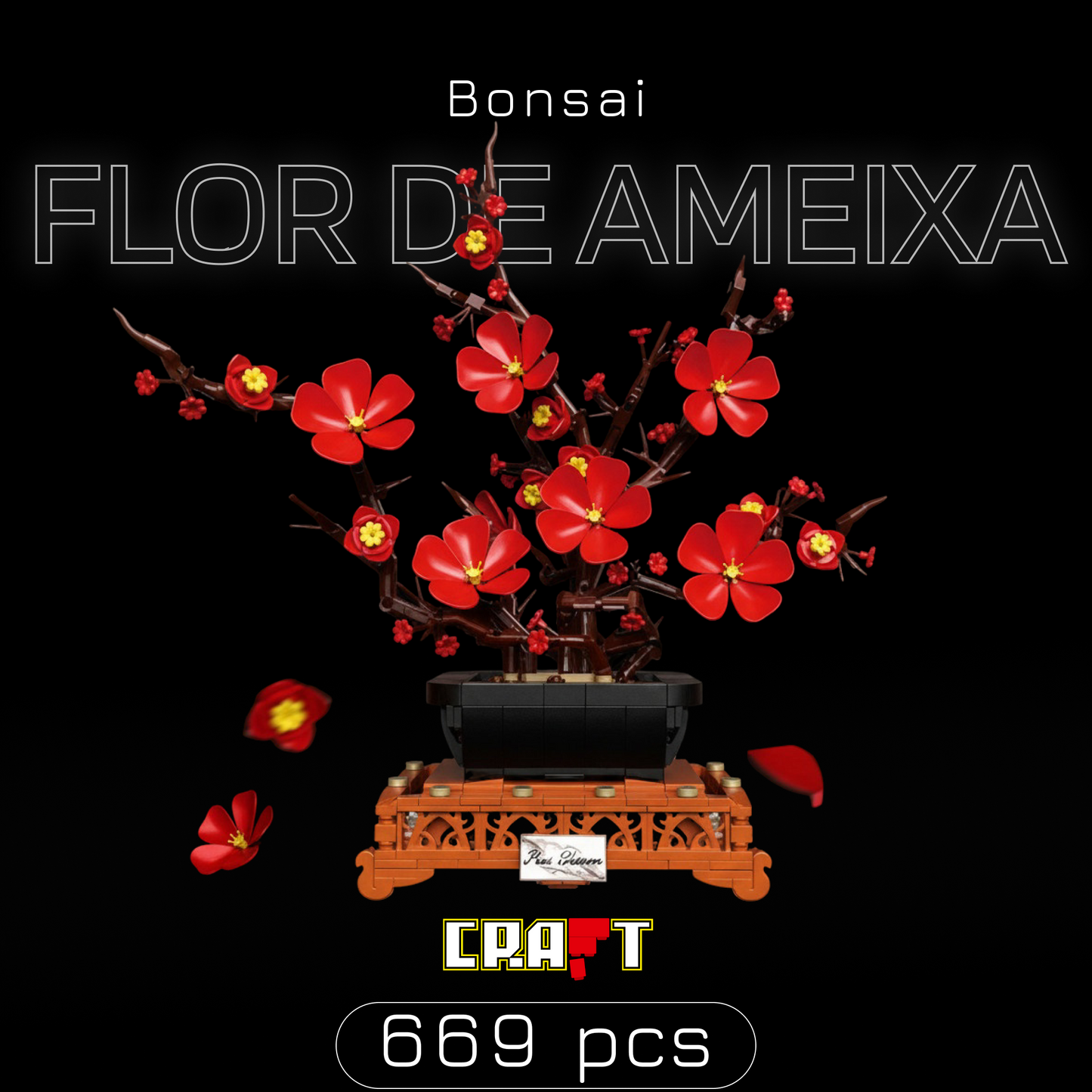 Bonsai Flor de Ameixa (669 pe&ccedil;as)