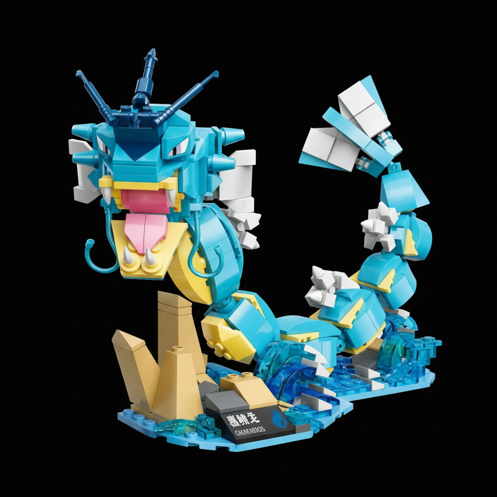 Pok&eacute;mon - Gyarados (481 pe&ccedil;as)