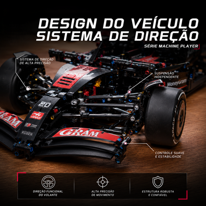 F&oacute;rmula 1 Haas VF-24 (1420 pe&ccedil;as)
