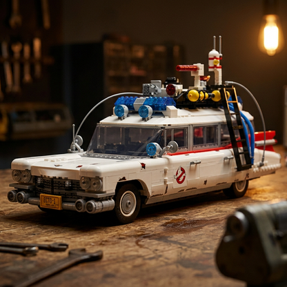 Cadillac ECTO-1 dos Ca&ccedil;a-Fantasmas (2352 pe&ccedil;as)