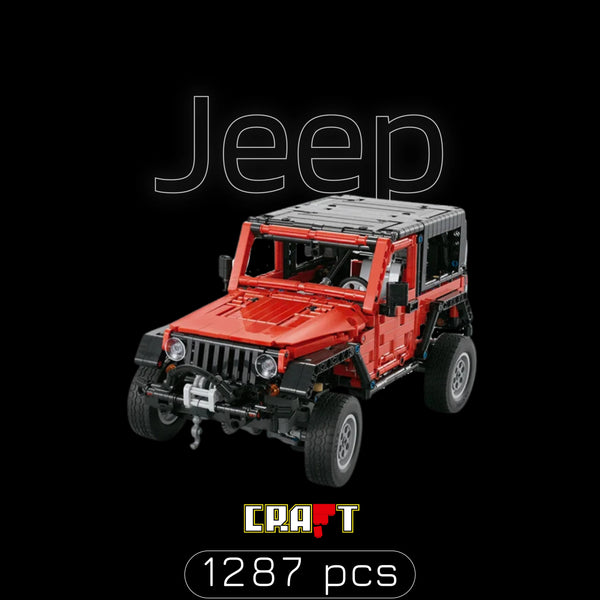 Jeep Wrangler (1287 peças)
