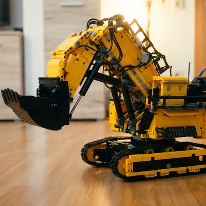 Escavadeira - Liebherr R 9800 Amarela (4767 pe&ccedil;as)