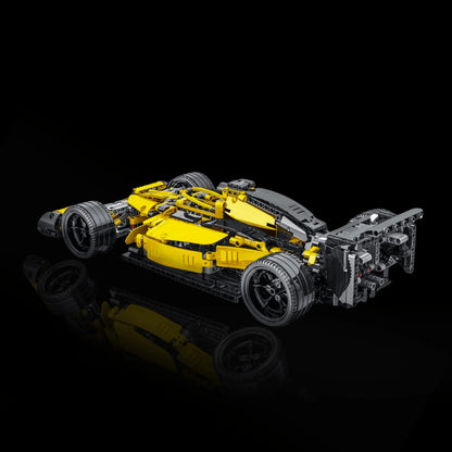 F&oacute;rmula 1 - Renault R.S.18 Amarela (1084 pcs) - Brics Craft