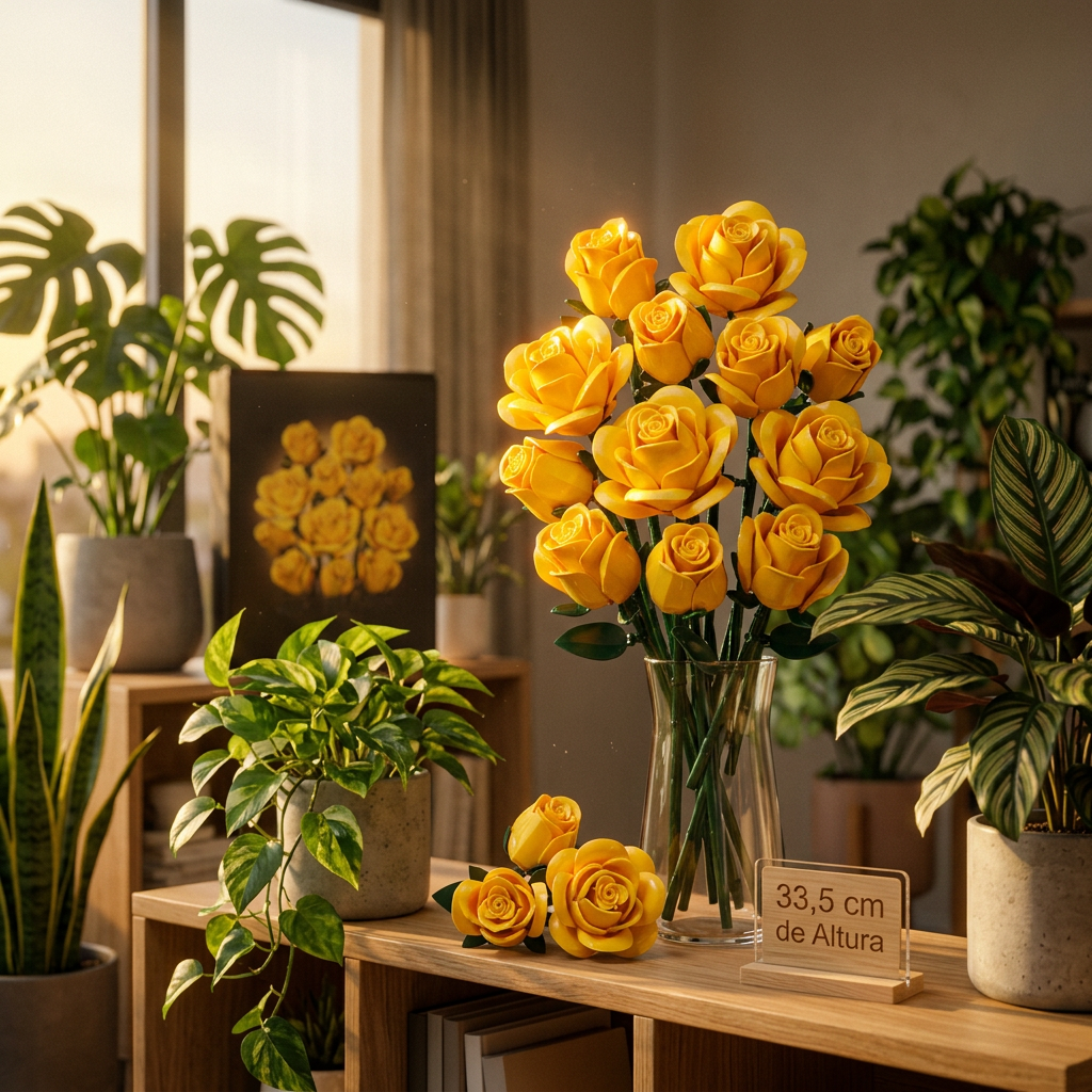 Buqu&ecirc; Raios de Sol Dourado (496 pe&ccedil;as)
