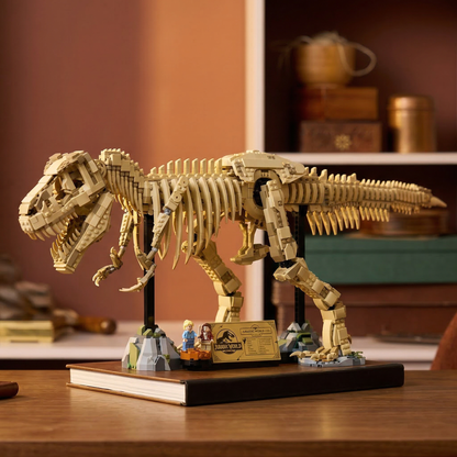 F&oacute;ssil do Tiranossauro Rex - Jurassic Park (3145 pe&ccedil;as)