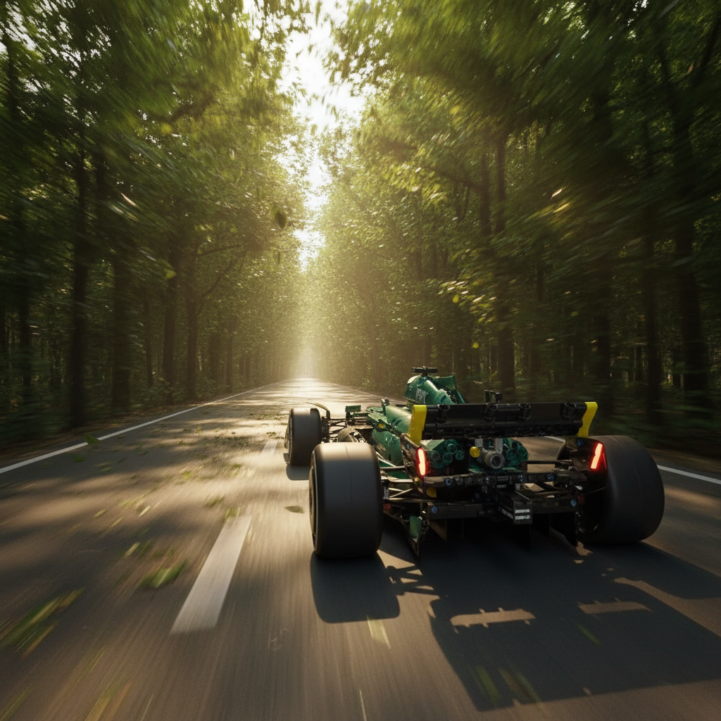 F&oacute;rmula 1 - Aston Martin AMR24 (1912 pe&ccedil;as)