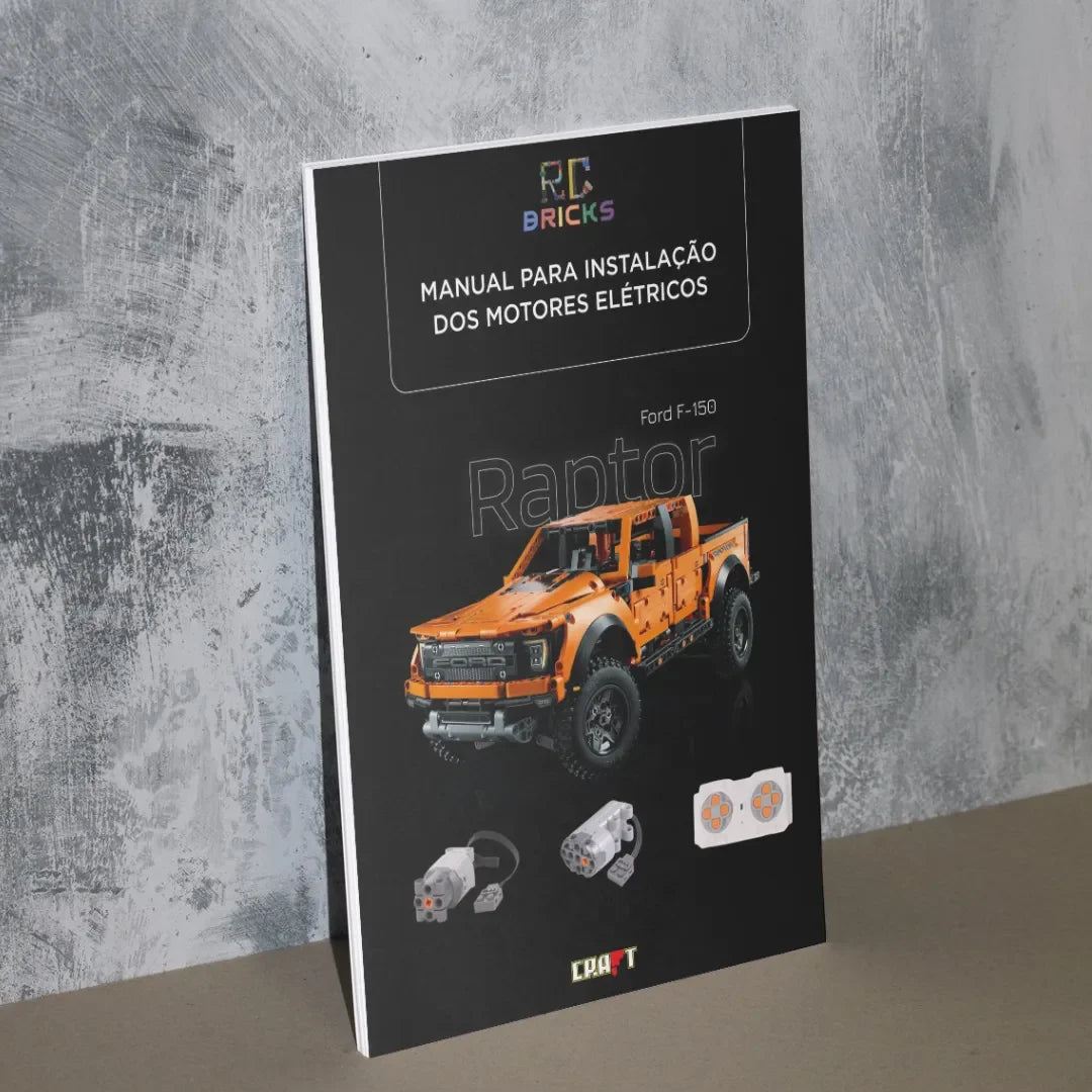 Manual para Turbinar o Ford F-150 Raptor (1379 p&ccedil;s) - Brics Craft