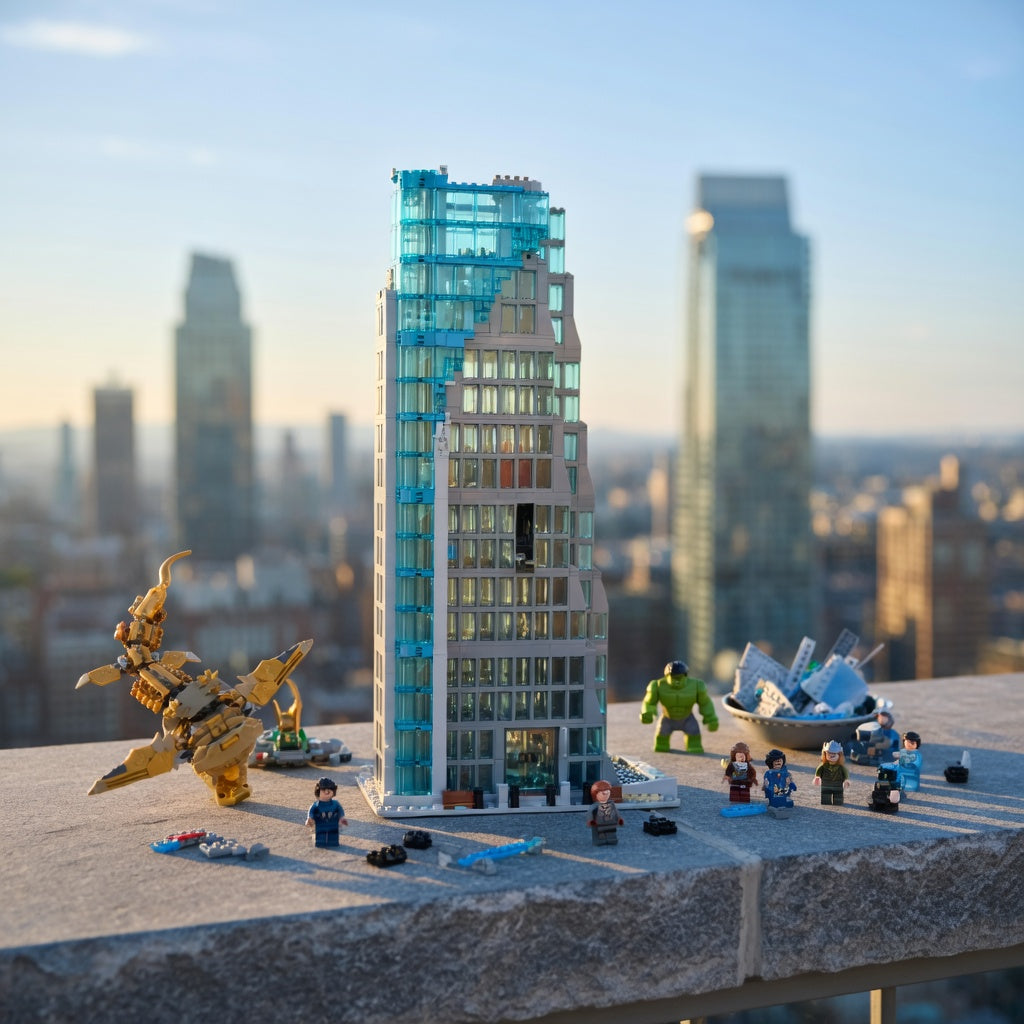 Torre dos Vingadores (5201 pe&ccedil;as)