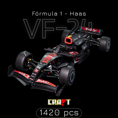 F&oacute;rmula 1 Haas VF-24 (1420 pe&ccedil;as)