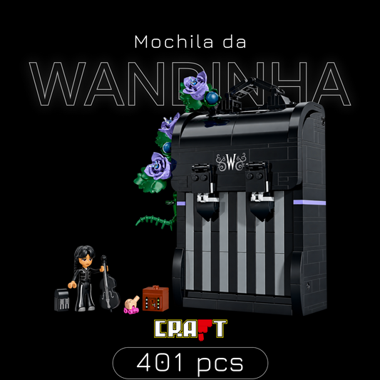 Mochila da Wandinha (401 pe&ccedil;as)