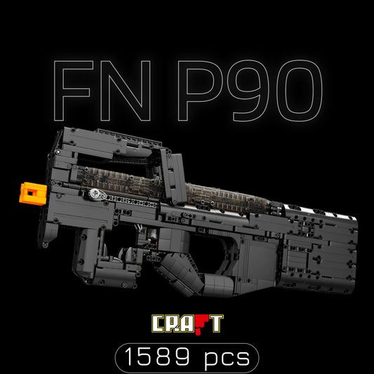 Submetralhadora FN P90 (1589 pe&ccedil;as)