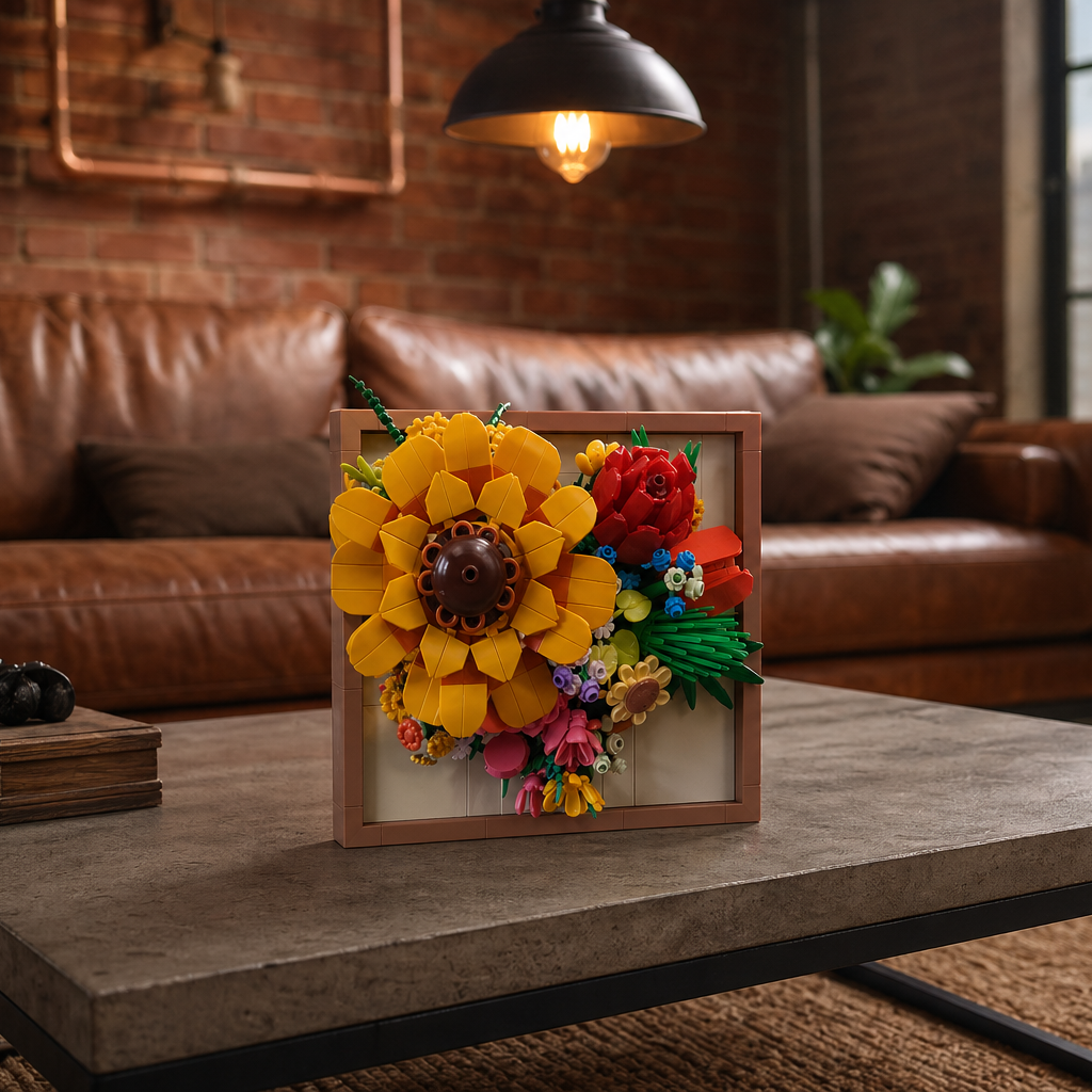 Moldura Floral 3D (781 pe&ccedil;as)