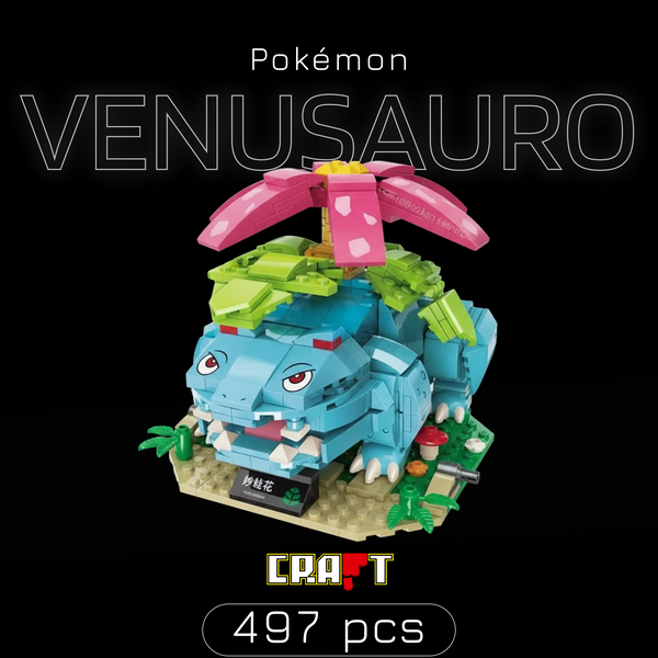 Pok&eacute;mon - Venusaur (497 pe&ccedil;as)