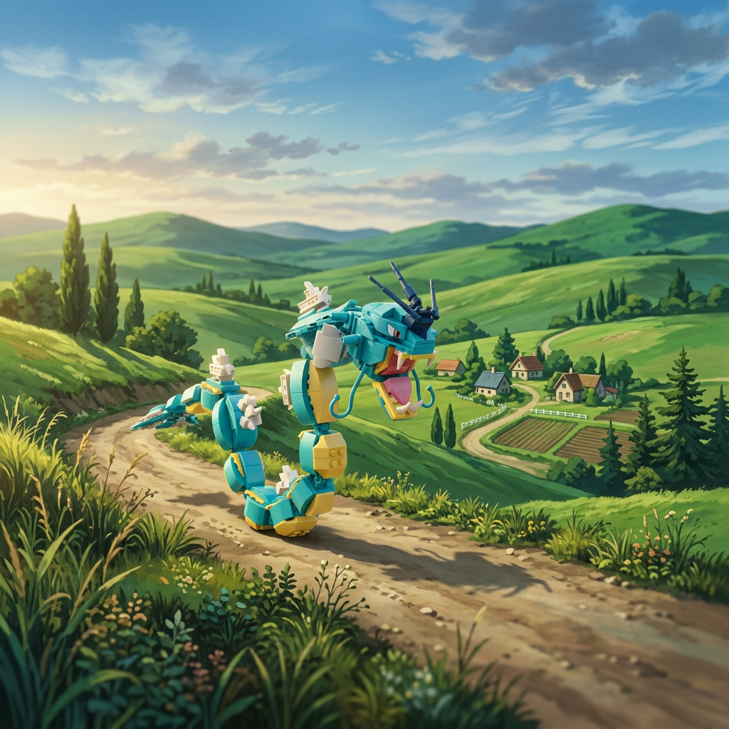 Pok&eacute;mon - Gyarados (481 pe&ccedil;as)