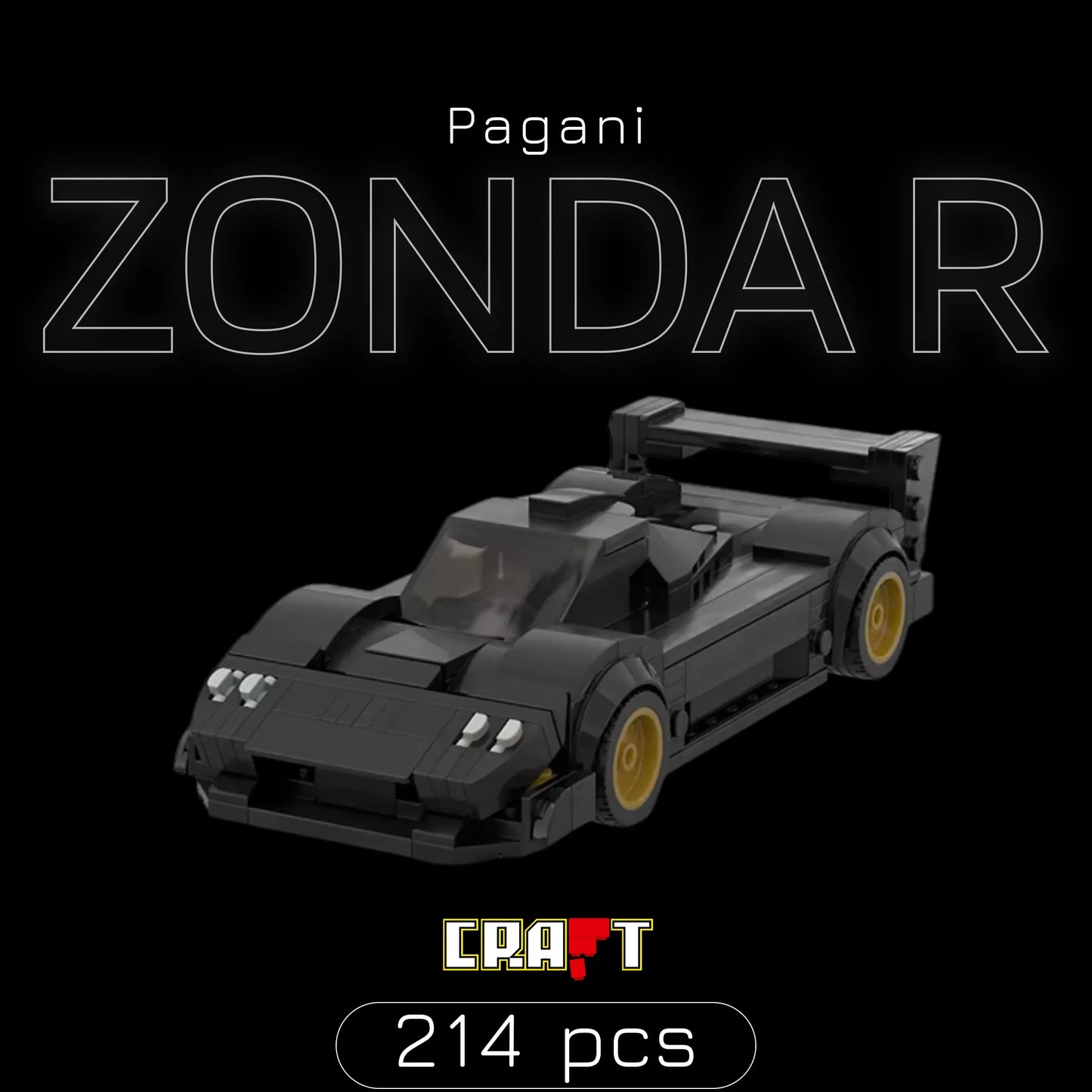 Pagani Zonda R (214 pe&ccedil;as)