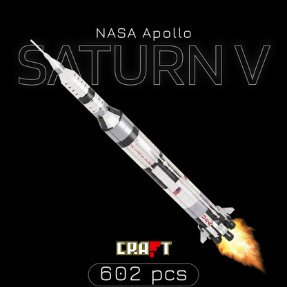 Saturno V: Miss&atilde;o Lunar Apollo  (602 pe&ccedil;as)