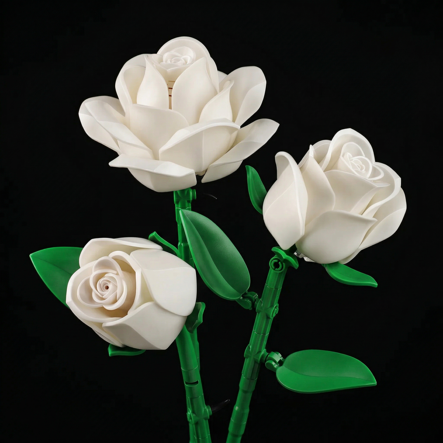 Buqu&ecirc; de Rosas Brancas (496 pe&ccedil;as)