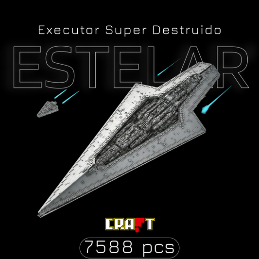 Star Wars - Executor Super Destruidor Estelar (7588 pe&ccedil;as)