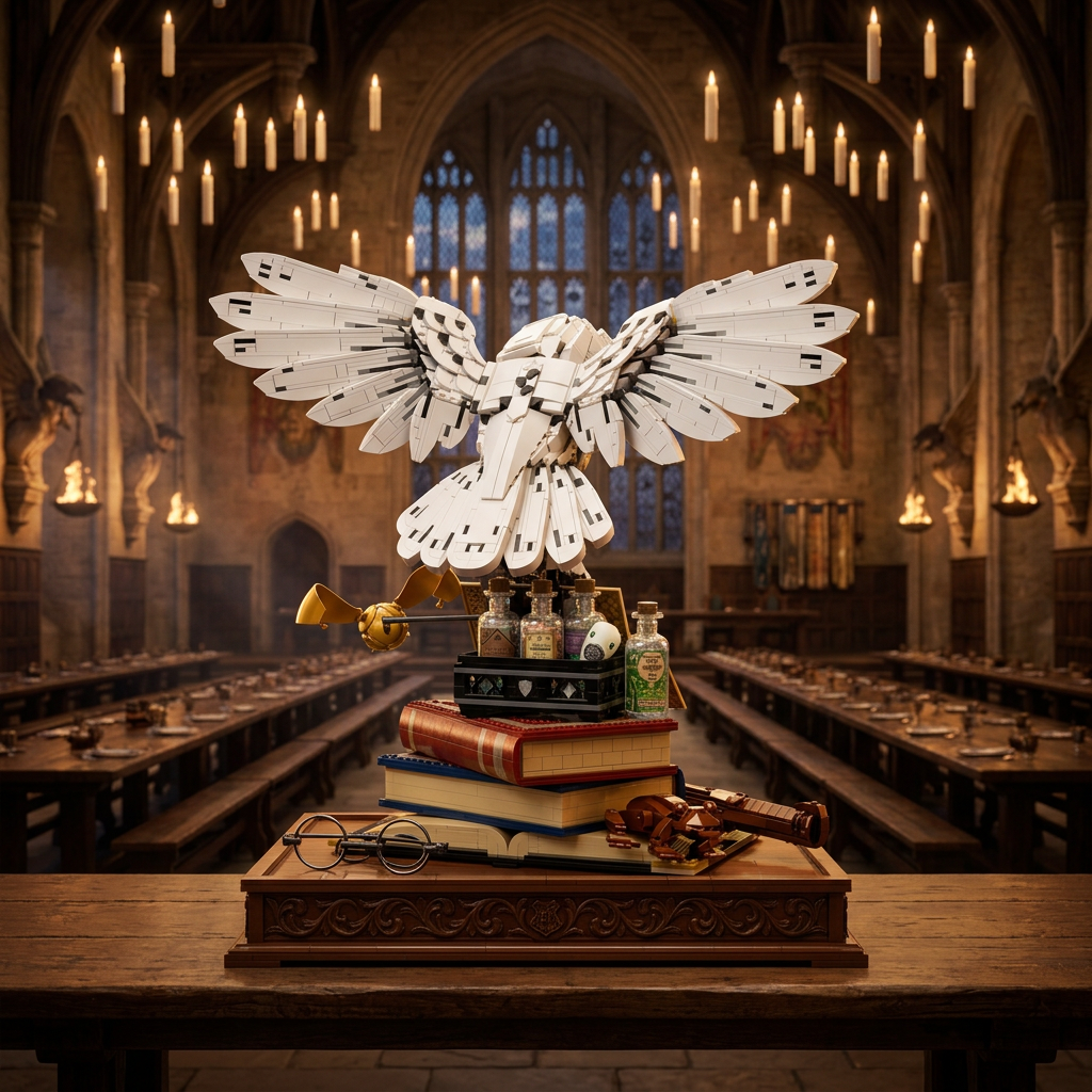 Harry Potter - &Iacute;cones de Hogwarts (3010 pe&ccedil;as)