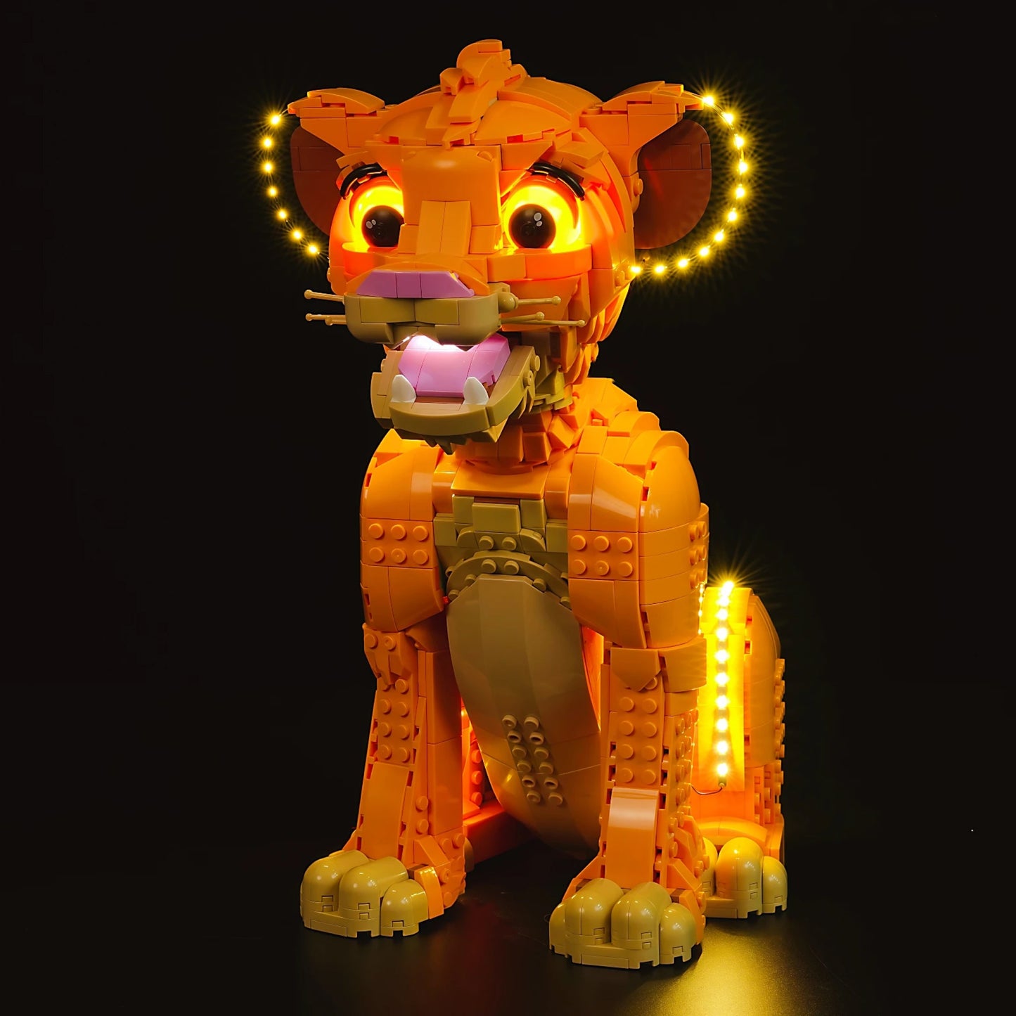 Kit de Ilumina&ccedil;&atilde;o para o Simba, O Rei Le&atilde;o (222 pe&ccedil;as)