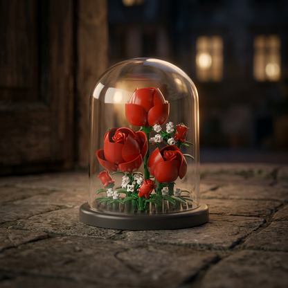 Redoma de Rosas (151 pe&ccedil;as)