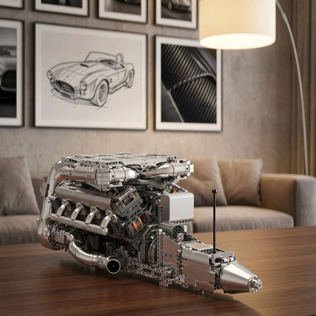 Motor Hypercar com C&acirc;mbio W16 (2899 pe&ccedil;as)