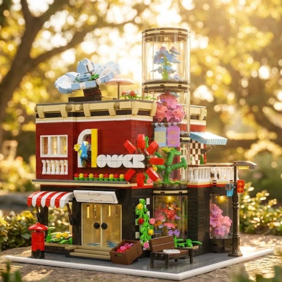 Floricultura NovaTown (2291 pe&ccedil;as) - Brics Craft