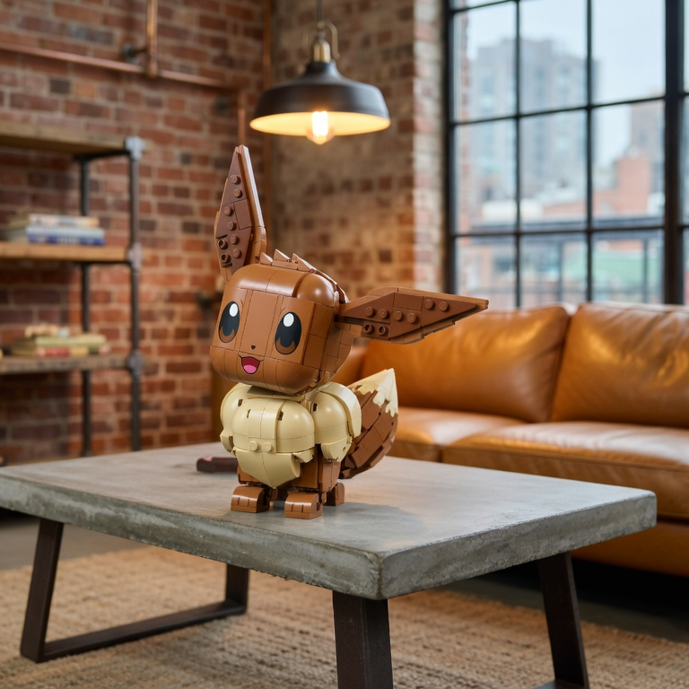 Pok&eacute;mon - Eevee (587 pe&ccedil;as)