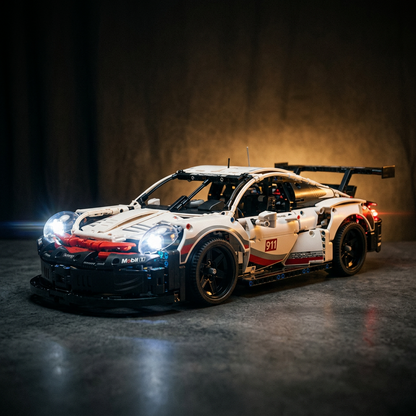 Kit de Ilumina&ccedil;&atilde;o para o Supercarro Alem&atilde;o RSR (1580 pe&ccedil;as)