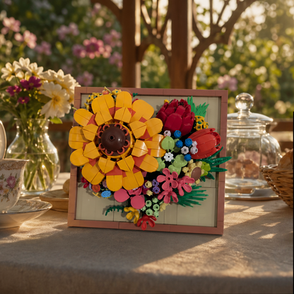 Moldura Floral 3D (781 pe&ccedil;as)