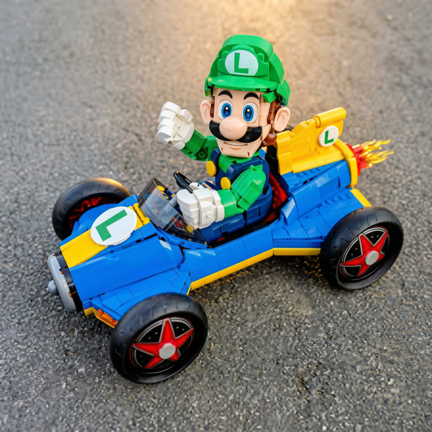 Oferta Exclusiva deste Anúncio I Mario Kart - Luigi (2234 peças)