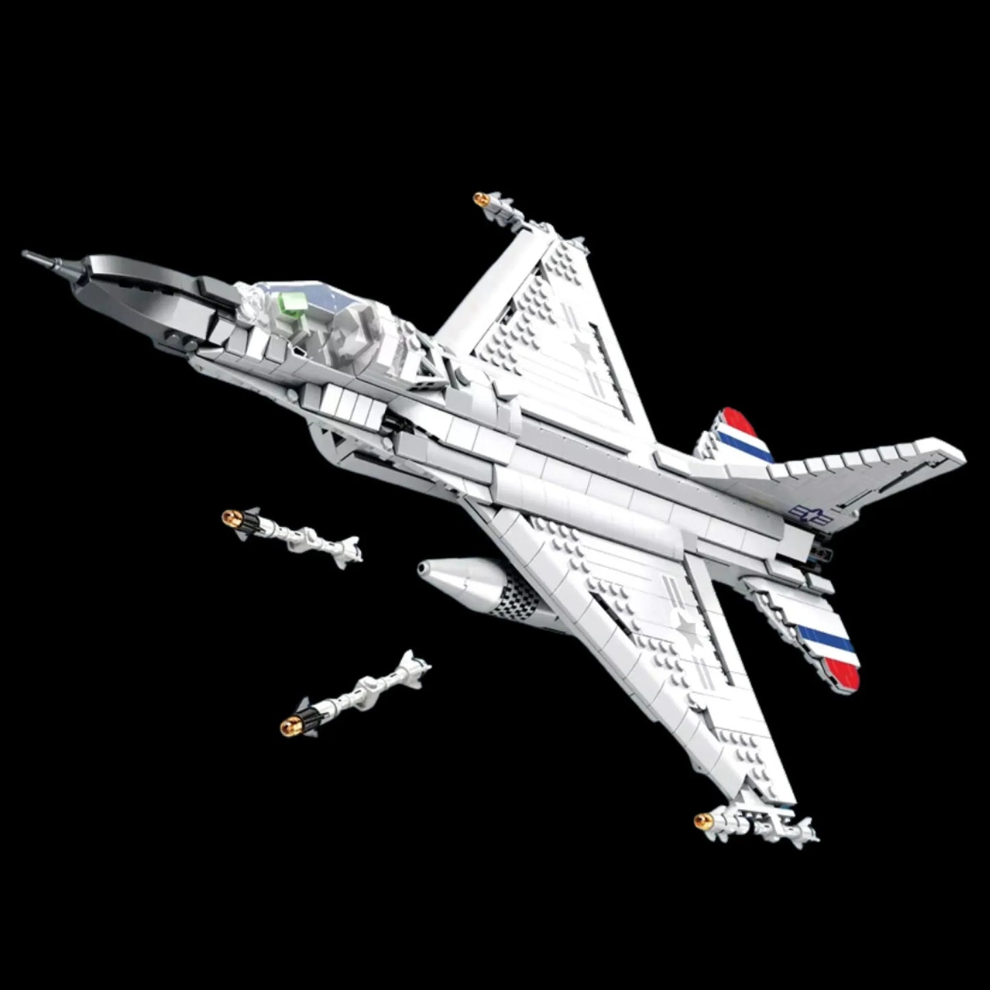 Ca&ccedil;a F-16 (1427 pe&ccedil;as) - Brics Craft