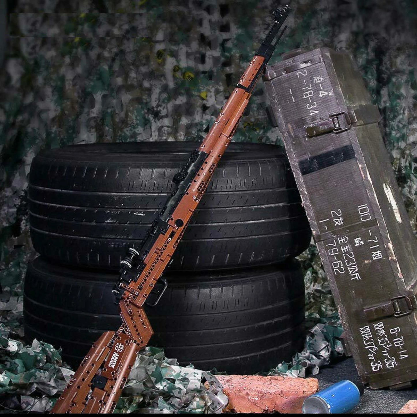 Carabina Rifle 98K (1025 Pe&ccedil;as)