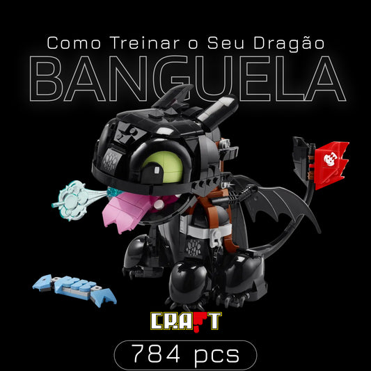 Como Treinar o Seu Drag&atilde;o - Banguela (784 pe&ccedil;as)