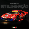 Kit de Ilumina&ccedil;&atilde;o para a Ferrari 488 GTE