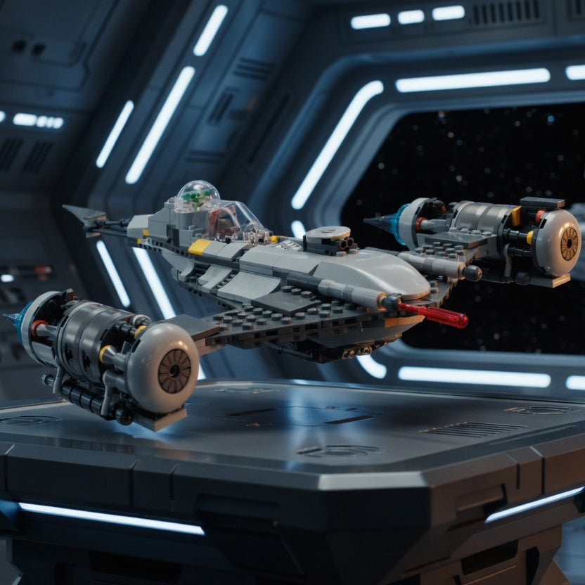 Star Wars - Ca&ccedil;a-Estelar N-1 Mandaloriano (412 pe&ccedil;as)