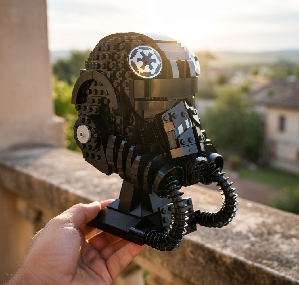 Star Wars - Capacete de Piloto de Ca&ccedil;a TIE (724 pe&ccedil;as)