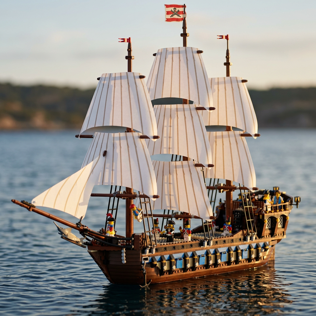 Navio Imperial do Caribe (1664 pe&ccedil;as)