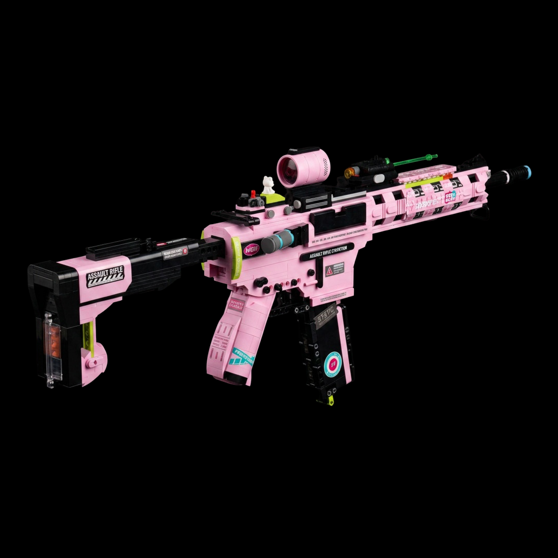M4A1 Saccharine (1492 pe&ccedil;as)