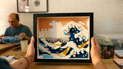 O Museu: A Grande Onda de Kanagawa (1511 micro-pe&ccedil;as)
