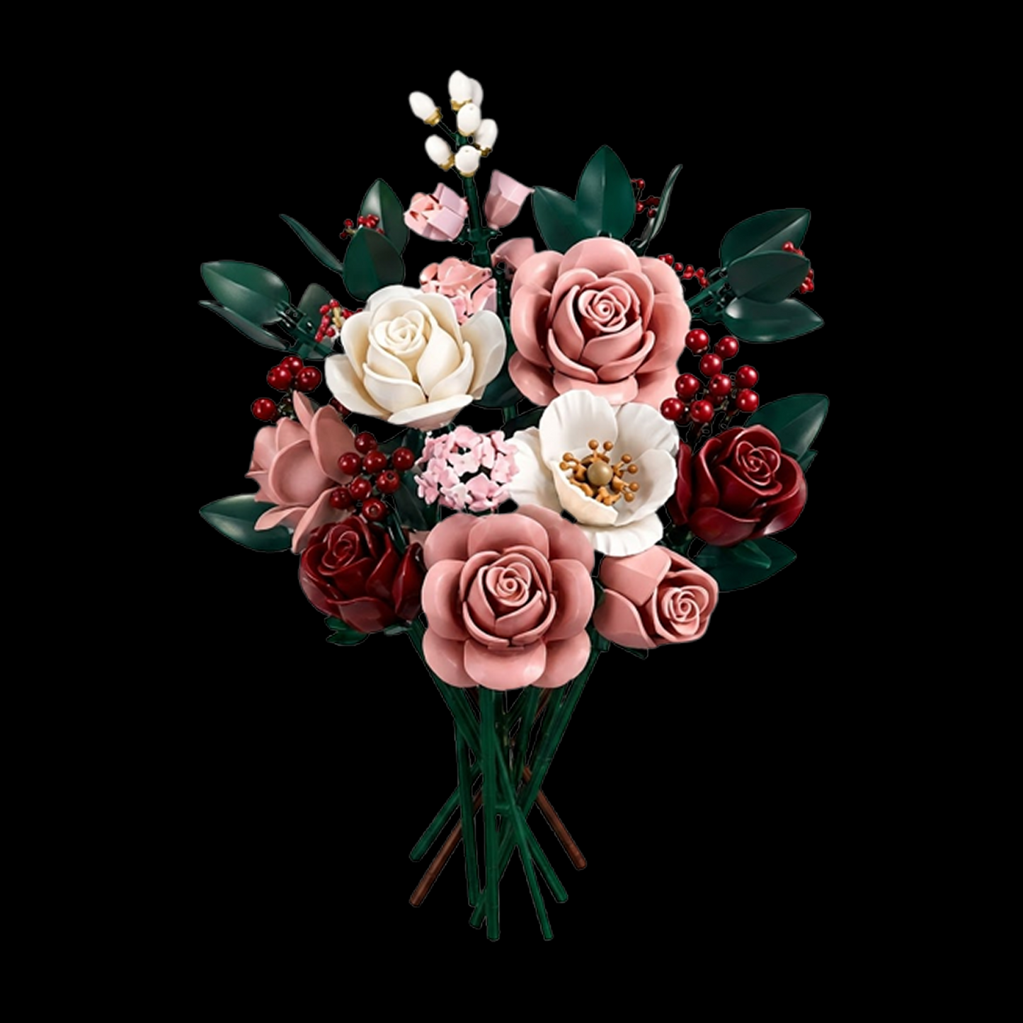 Buqu&ecirc; Rosa Blush (834 pe&ccedil;as) - Brics Craft