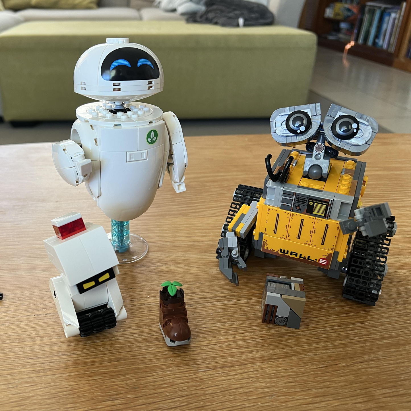 Wall-E e Eva (811 pe&ccedil;as)