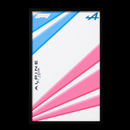 Quadro de Acr&iacute;lico para F&oacute;rmula 1 Alpine A524