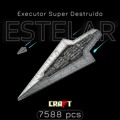 Star Wars - Executor Super Destruidor Estelar (7588 pe&ccedil;as)