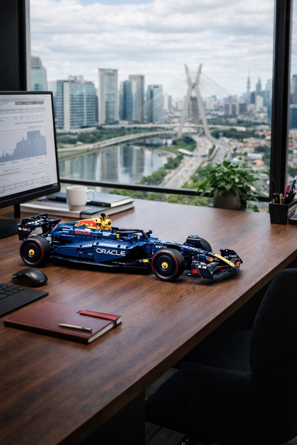 F&oacute;rmula 1 - Red Bull RB20 Oracle (1639 pe&ccedil;as)