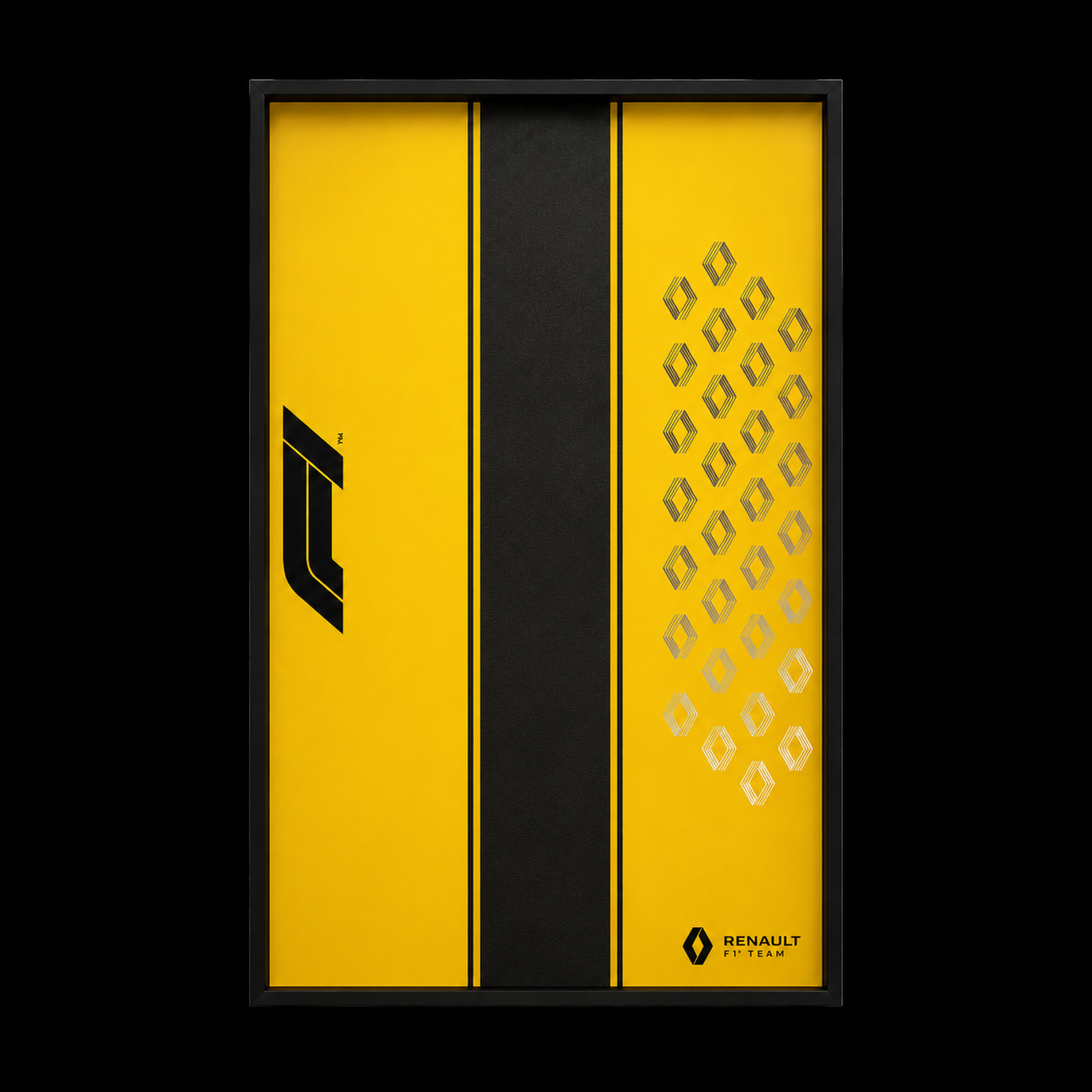 Quadro de Acr&iacute;lico para F1 Renault