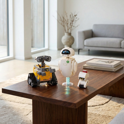 Wall-E e Eva (811 pe&ccedil;as)
