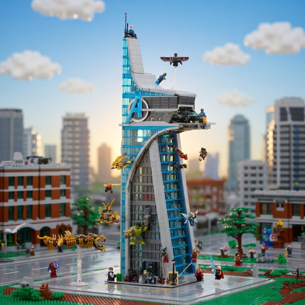Torre dos Vingadores (5201 pe&ccedil;as)