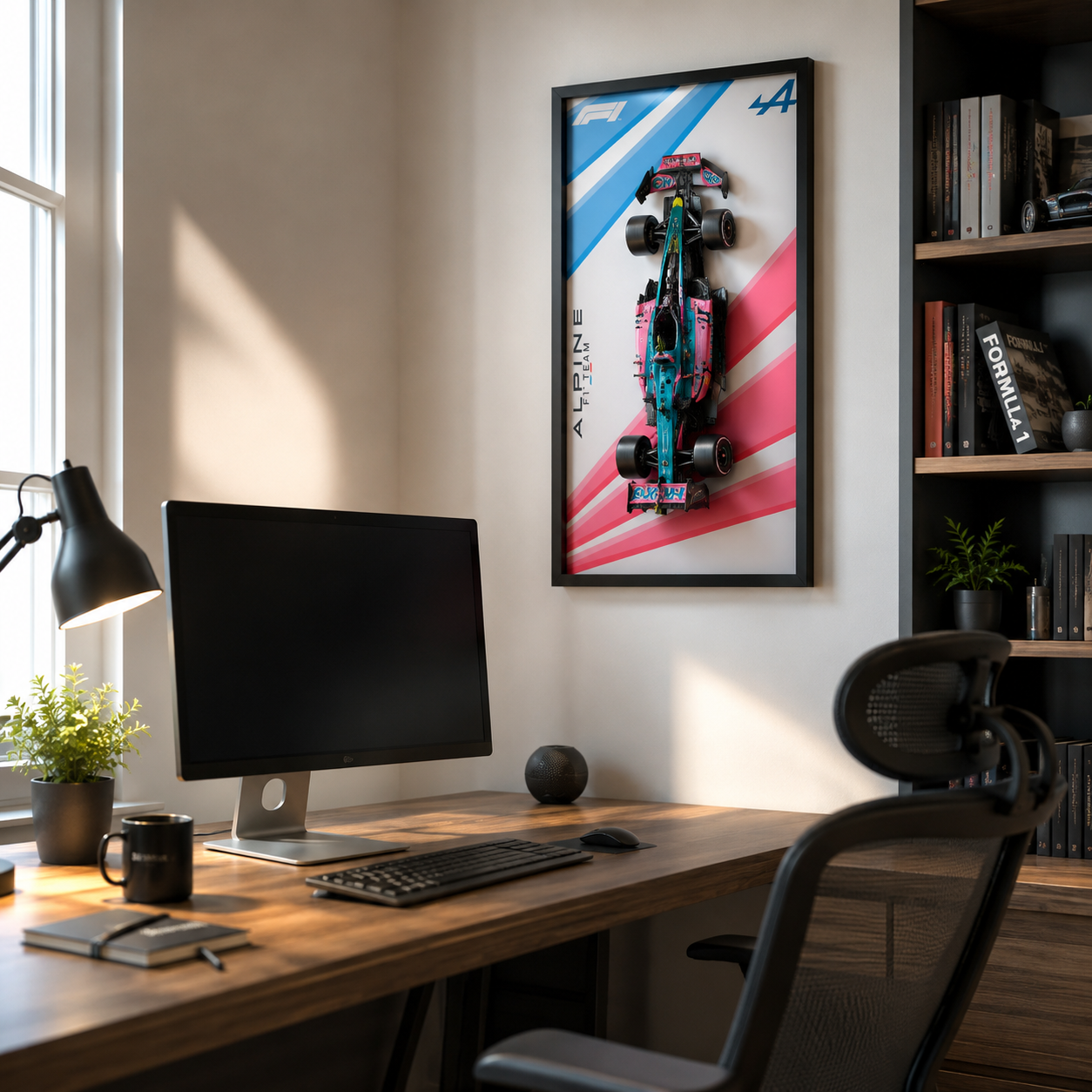 Quadro de Acr&iacute;lico para F&oacute;rmula 1 Alpine A524