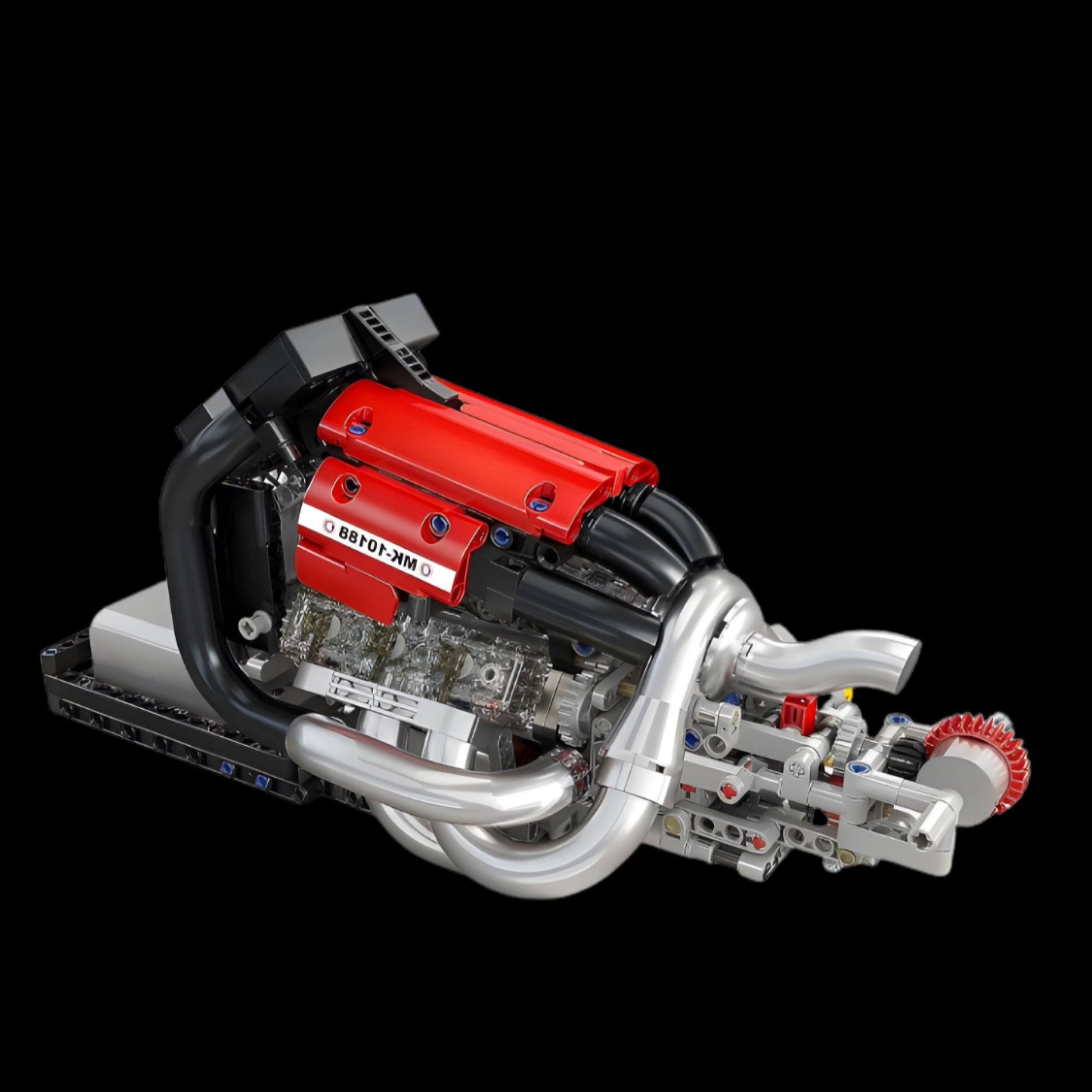 Motor V6 STR13 Motorizado (980 pe&ccedil;as) - Brics Craft